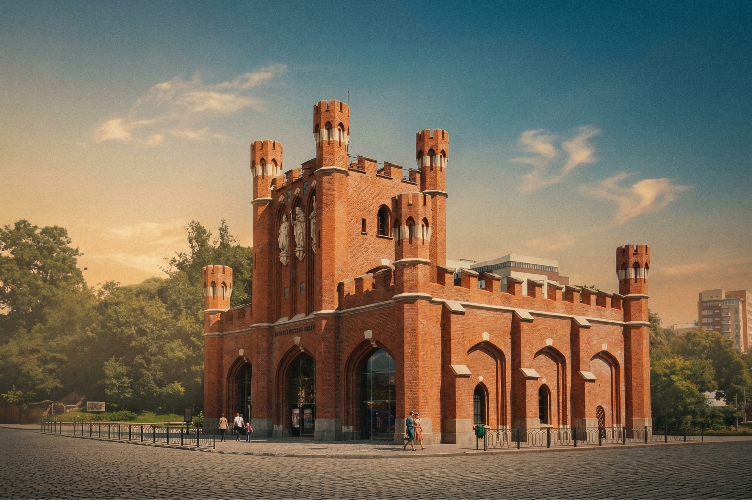 Фридландские Ворота: Официальный Музей Калининград, Ул. Дзержинского, 30