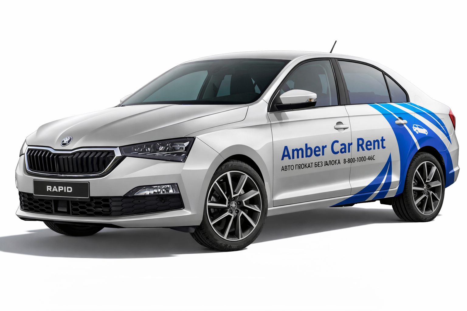 Автомобиль Skoda Rapid в прокат в Калининграде недорого