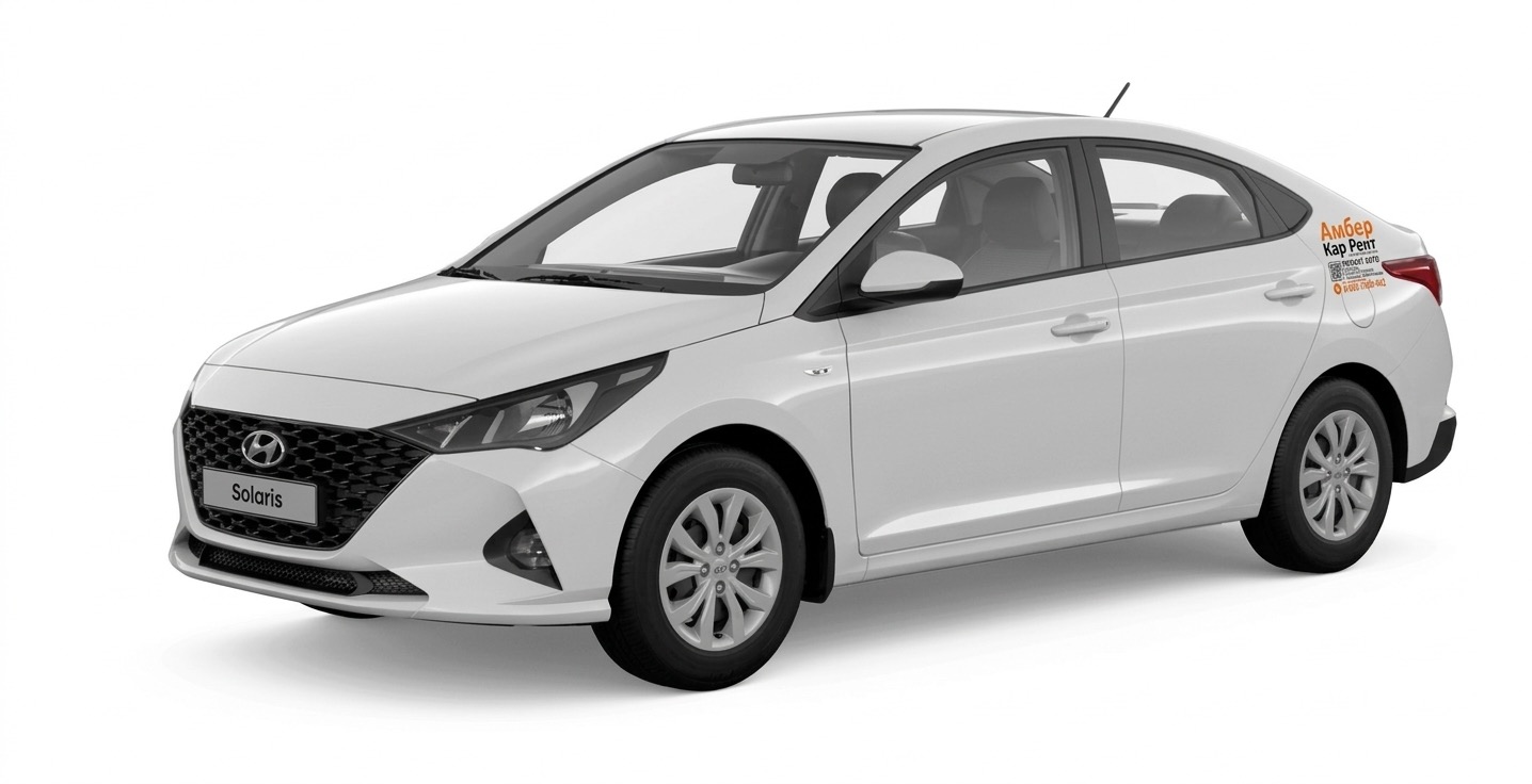 Автомобиль Hyundai Solaris в прокат в Калининграде недорого